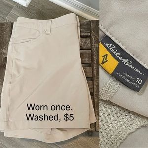 Closet clean-out, Eddie Bauer shorts, size 10